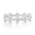 Edgy Diamond Flower Ring
