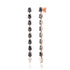 Graduated Cascading Diamond Drop Earrings