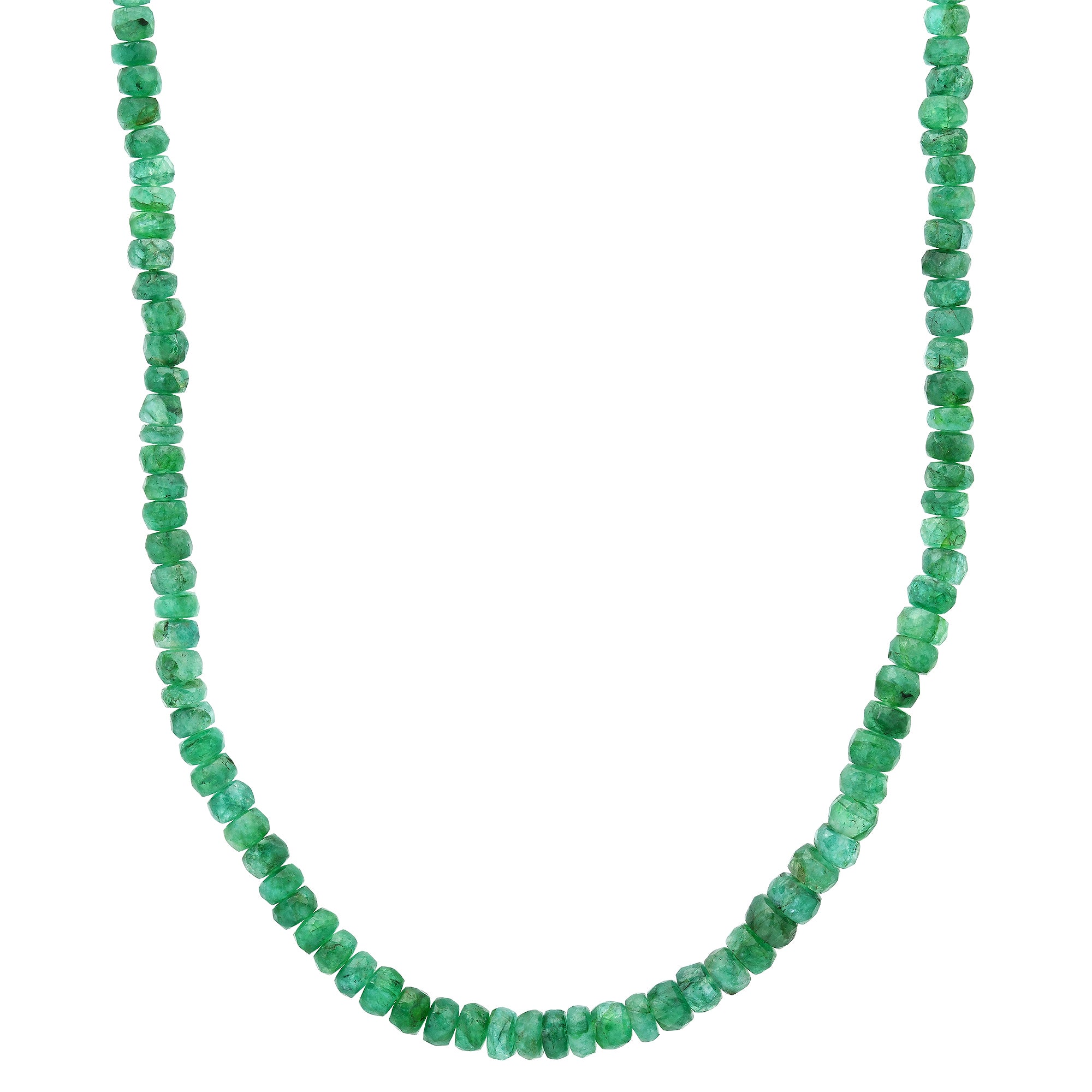 Beaded Emerald Necklace