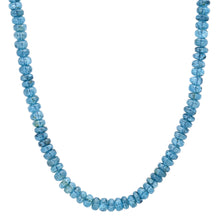 Beaded Blue Topaz Necklace