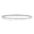Graduated Emerald Cut Diamond Bangle Bracelet