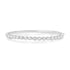 Bezel Set Diamond Oval Bangle Bracelet