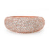 Super Sparkle Pave Diamond Domed Ring