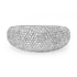 Super Sparkle Pave Diamond Domed Ring