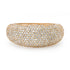 Super Sparkle Pave Diamond Domed Ring