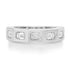 Emerald Cut Diamond Gold Band Ring