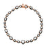 Diamond Mixed Shape Bracelet with Black Rhodium Bezel