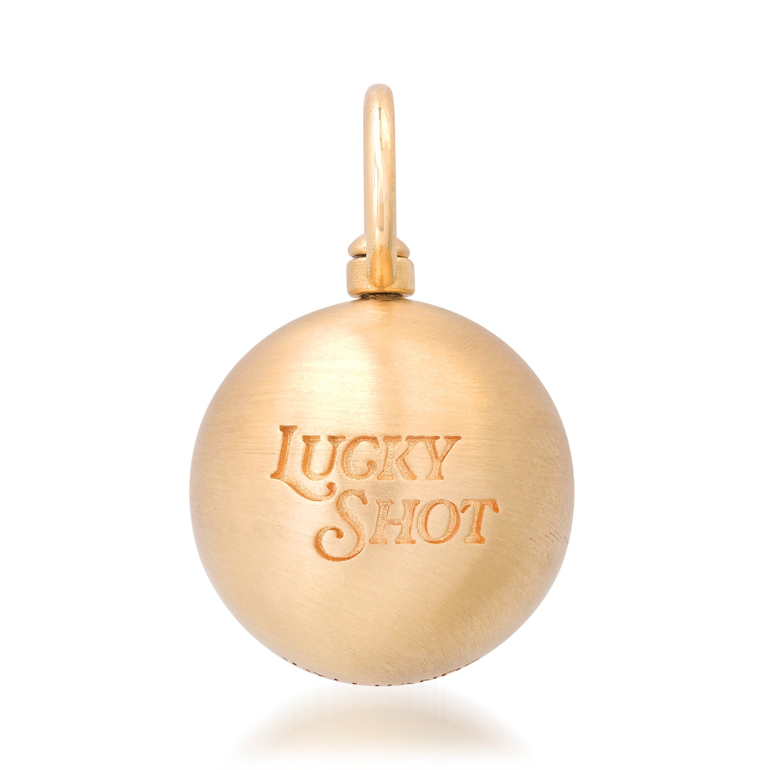 XL Lucky 8 Ball Swivel Charm