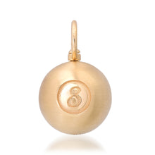 XL Lucky 8 Ball Swivel Charm