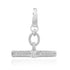 Full Sparkle Chubby Diamond Toggle Charm