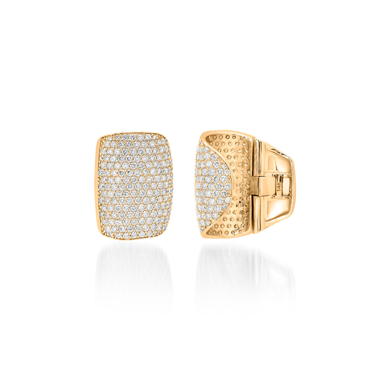 Full Pave Diamond Ear Cuff