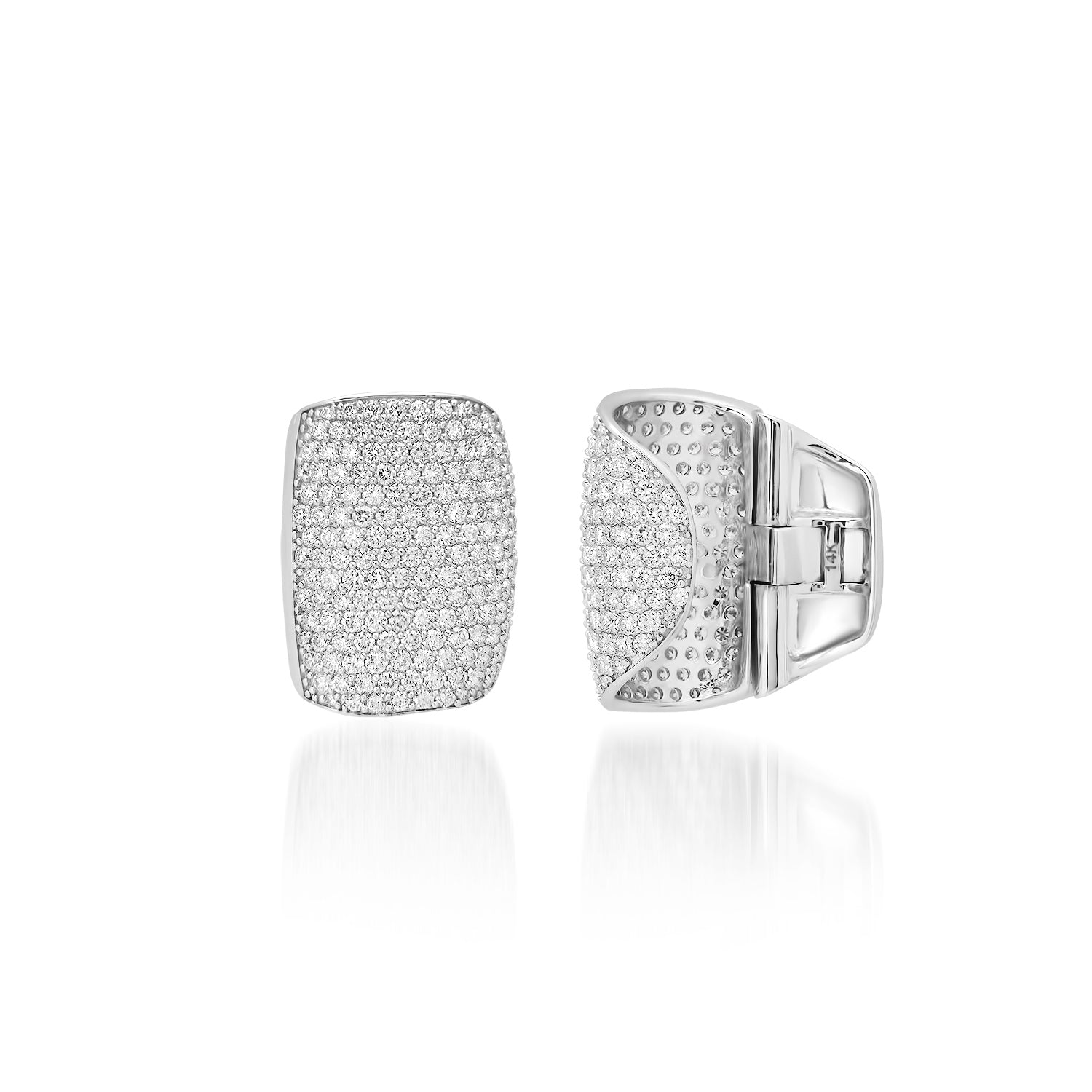Full Pave Diamond Ear Cuff