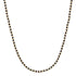 Thin Mixed Gold & Glass Beaded Chain Necklace