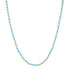 Thin Mixed Gold & Glass Beaded Chain Necklace