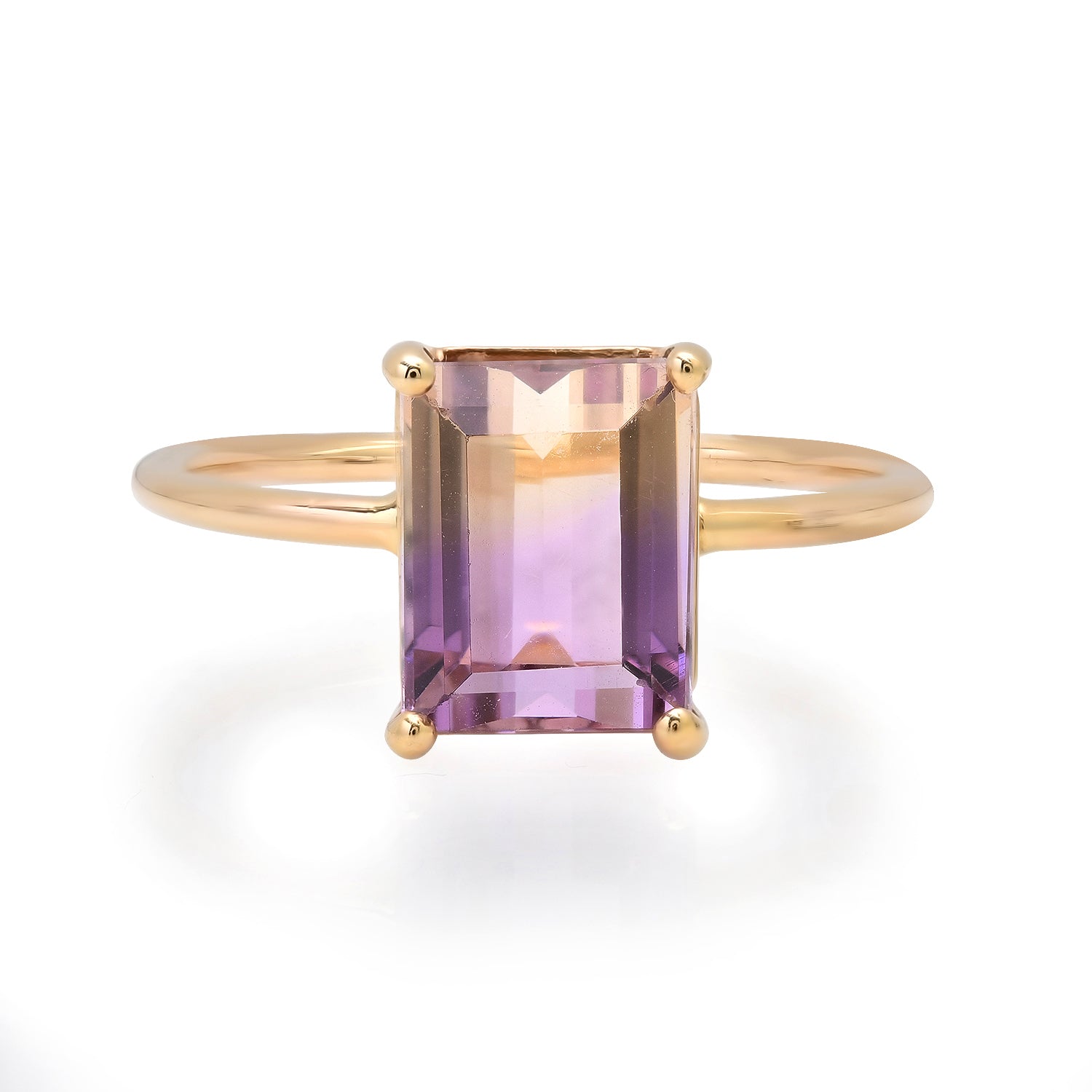 Brazilian Ametrine Gem Candy Ring