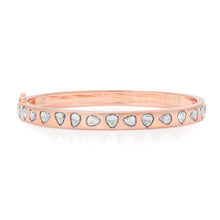 Rosecut Diamond Cuff Bangle Bracelet