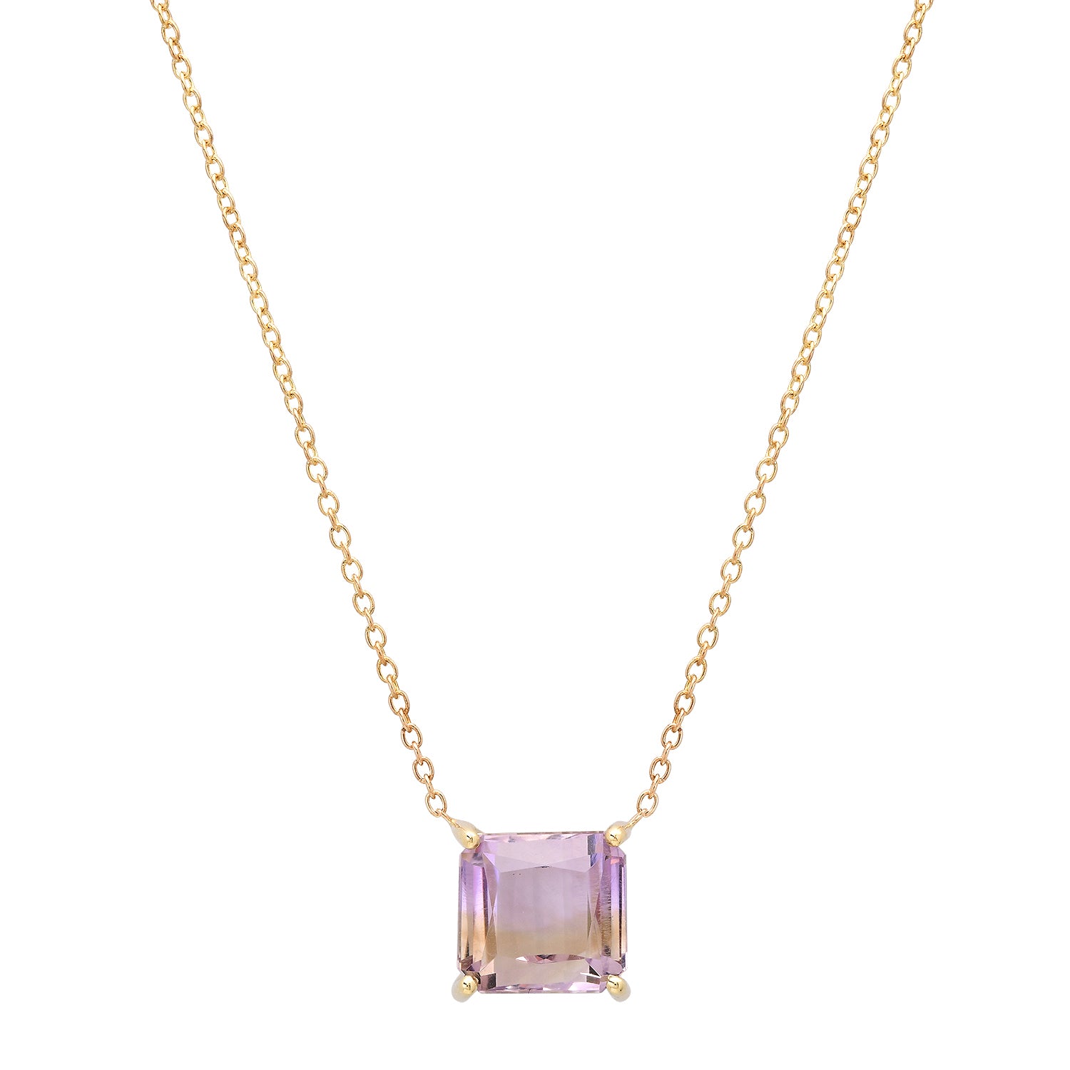 Bolivian Ametrine Gem Candy Necklace