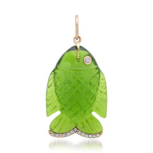 Playa Perfect Gemstone & Diamond Fish Charm