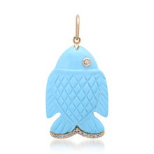 Playa Perfect Gemstone & Diamond Fish Charm