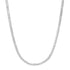 Ribbed Gold Necklace with Round Diamonds