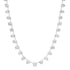 Juicy Mixed Shape Bezel Diamond Tennis Necklace