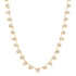 Juicy Mixed Shape Bezel Diamond Tennis Necklace