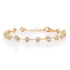 Segmented Bezel Set Diamond Shapes Bracelet