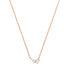Emerald Cut & Pear Toi et Moi Diamond Necklace