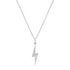 Diamond Lightning Strike Necklace
