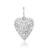 Little Love Scattered Diamond Heart Charm Pendant