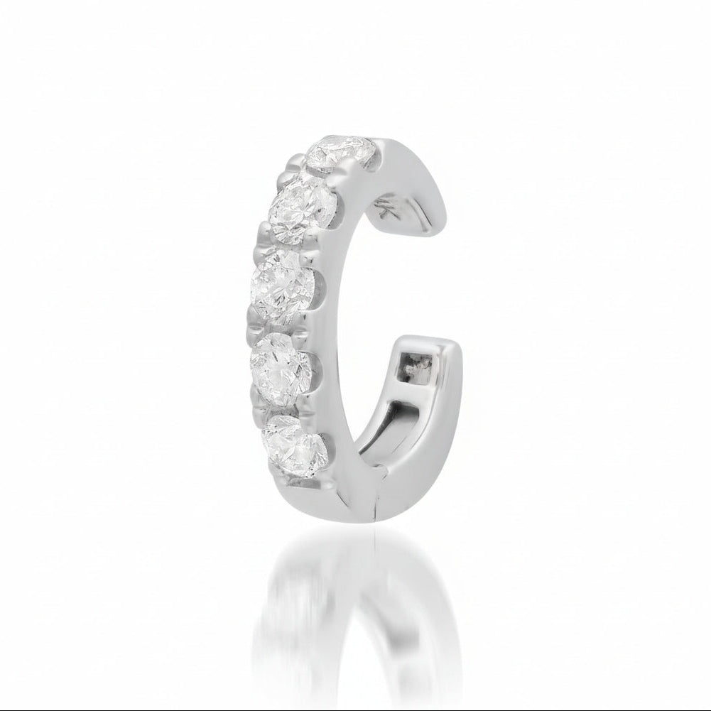 Diamond Rounds Ear Cuff