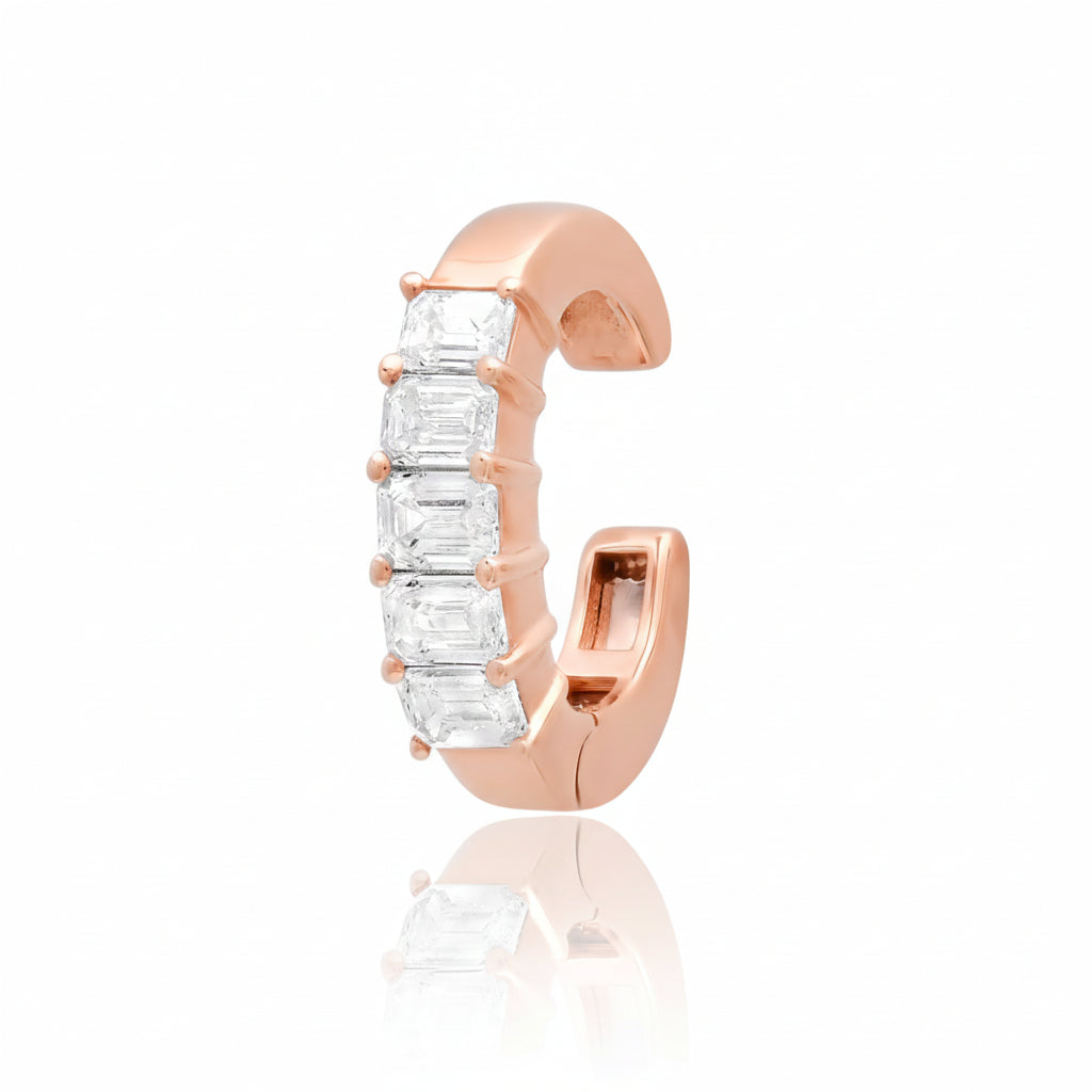 Baguette Diamond Ear Cuff