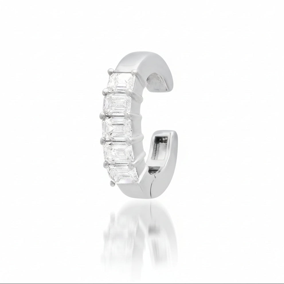 Baguette Diamond Ear Cuff