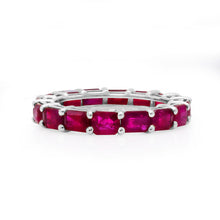 Ruby Baguette Eternity Band Ring