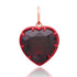 Whimsy Large Gemstone Heart Charm