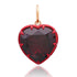 Whimsy Large Gemstone Heart Charm