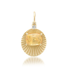 Joy Light Charm with Yellow Zircon & Diamond