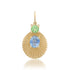 Joy Light Charm with Blue Sapphire & Green Tsavorite
