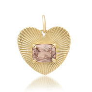 Love Light Charm with Pink Zircon