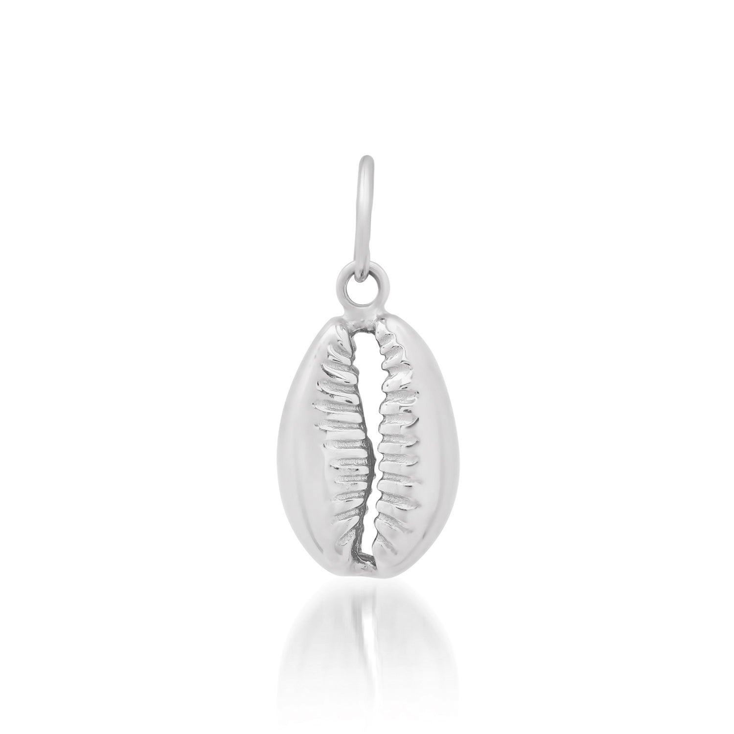 Sleek & Petite Gold Cowrie Charm