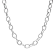 Large Oval Link Gold Chain Necklace