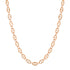 Ultra Flat Mariner Link Gold Chain Necklace