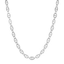 Ultra Flat Mariner Link Gold Chain Necklace