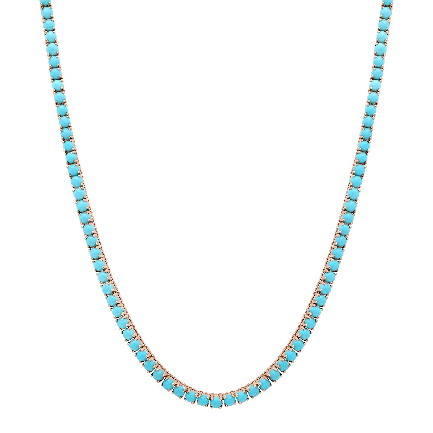Essential Turquoise Tennis Necklace