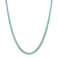 Essential Turquoise Tennis Necklace