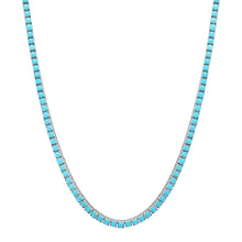 Essential Turquoise Tennis Necklace