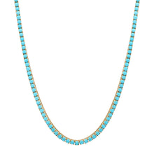 Essential Turquoise Tennis Necklace