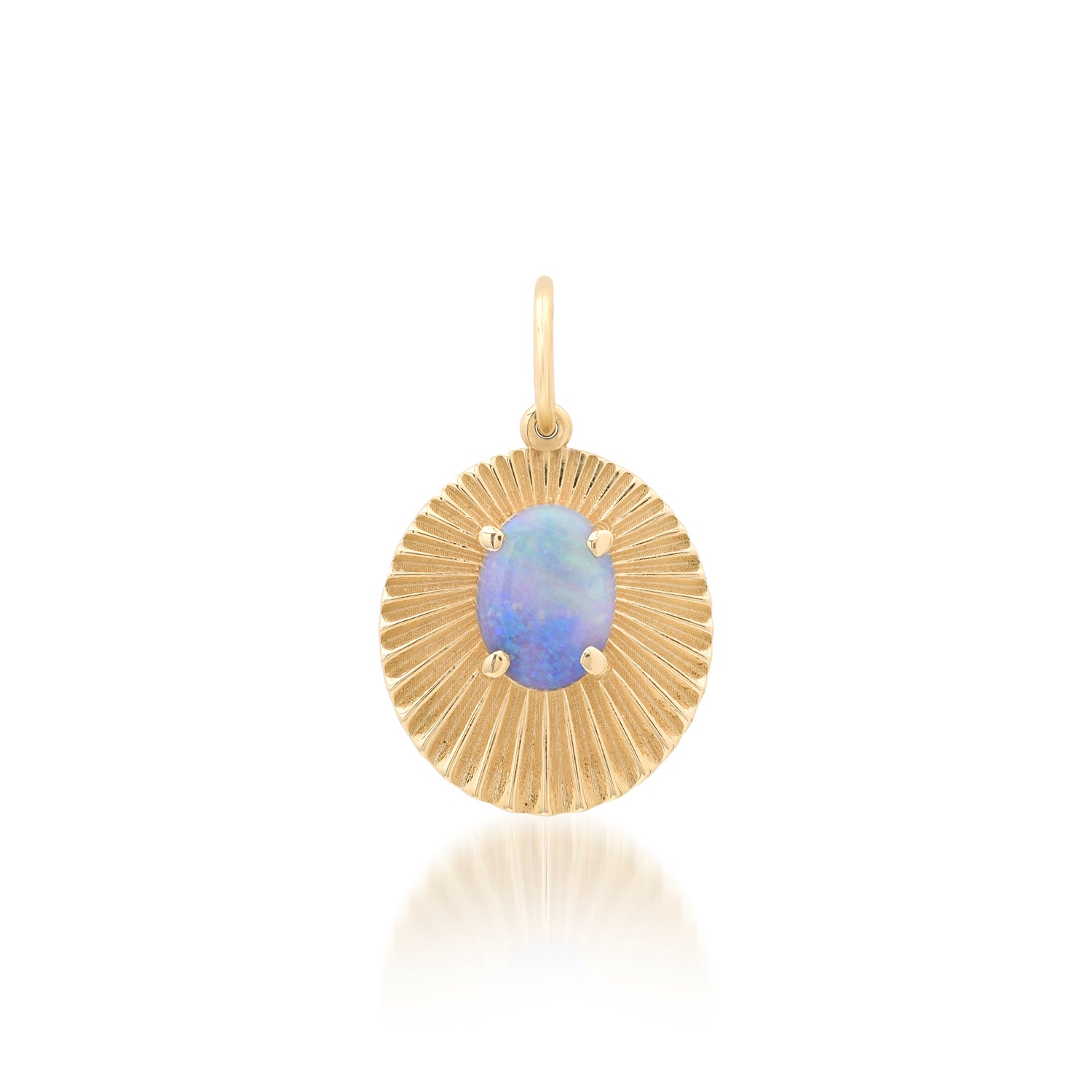 Joy Light Charm with Opal
