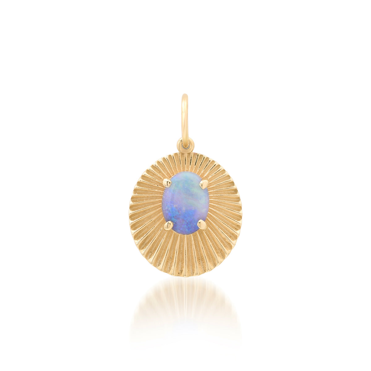 Joy Light Charm with Opal
