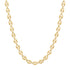One of a Kind Puffy Mariner Link Gold Chain Necklace